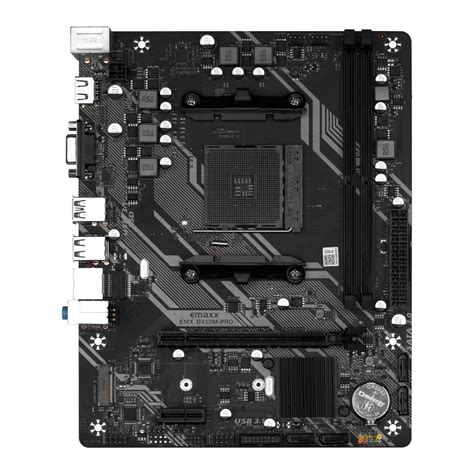 Emaxx B450M PRO AM4 AMD Motherboard EMX.